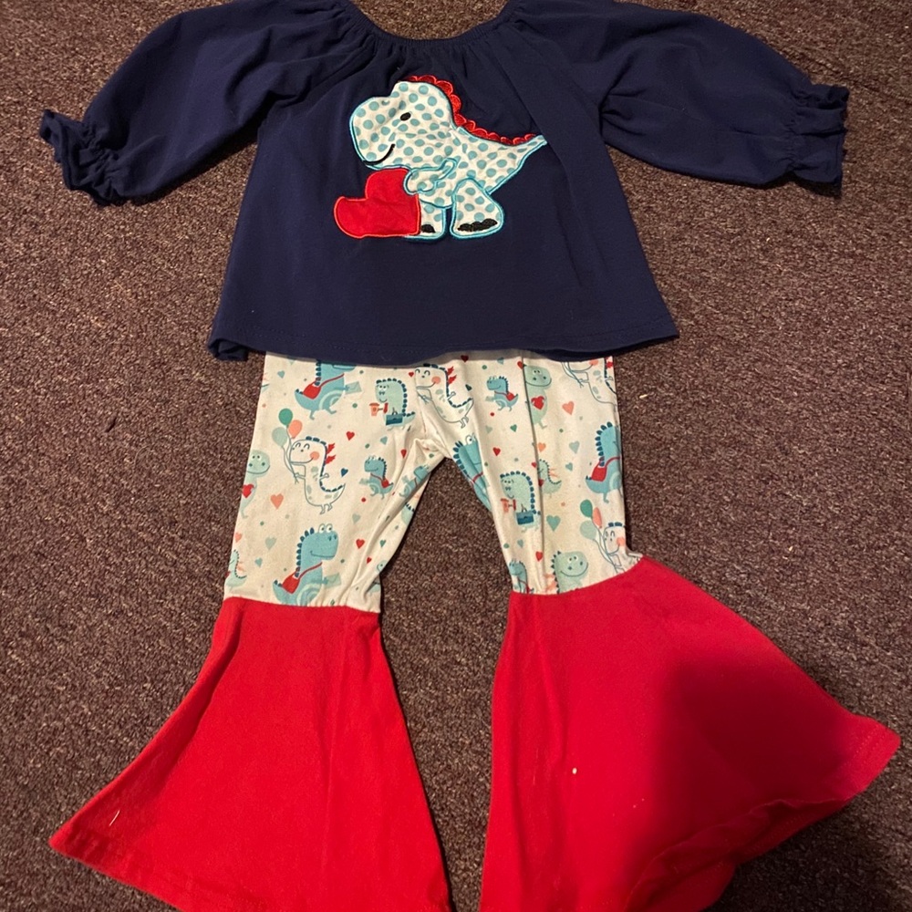 2T Dinosaur Outfit